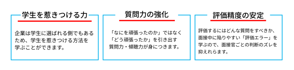 マイナビ研修サービスの面接官研修の効果